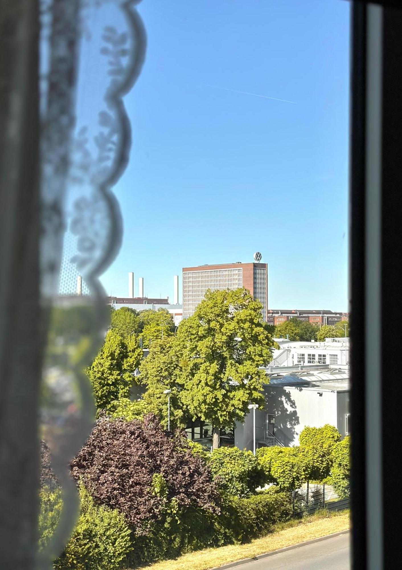 Stadtnah Wolfsburg Mit Ausblick Exterior foto